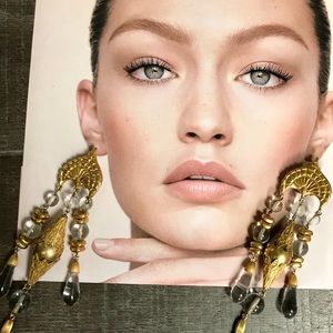 Vintage Donna Karan Drop Earrings